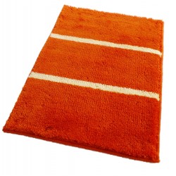 Badematte Badteppich Badvorleger IRSINA Orange